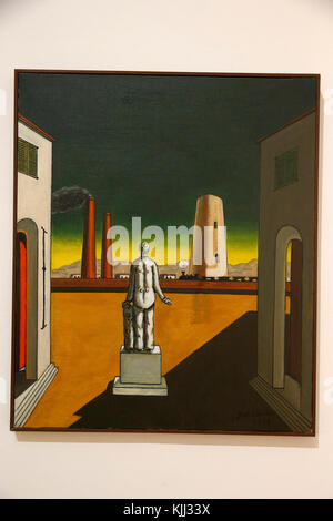 Museum für Moderne Kunst in Rom. Giorgio De Chirico. Passato Presente e. 1936. Cette Image n'est pas tombŽe dans le domaine public. Il Faut obligatoiremen Stockfoto