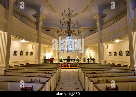 New York City - April 5, 2015: der Schrein des Heiligen Elizabeth Ann ein New York City Wahrzeichen in Manhattan entfernt Seton. Stockfoto