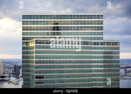 New York, New York - April 5, 2015: Goldman Sachs Turm bei 200 West Street in Downtown Manhattan. Stockfoto