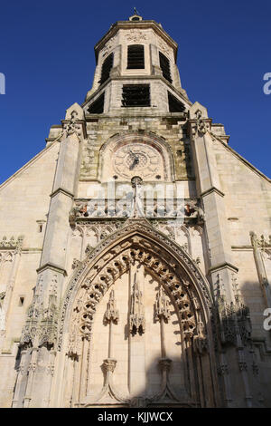 St Leonard's katholische Kirche, Honfleur, Frankreich. Stockfoto