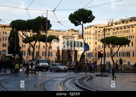 Largo di Torre Argentina in Rom. Italien. Stockfoto