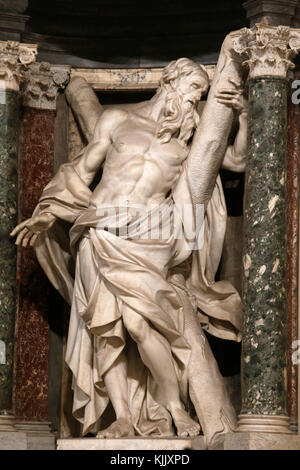 St. Johannes im Lateran Kirche, Rom. Saint Andrew. Italien. Stockfoto