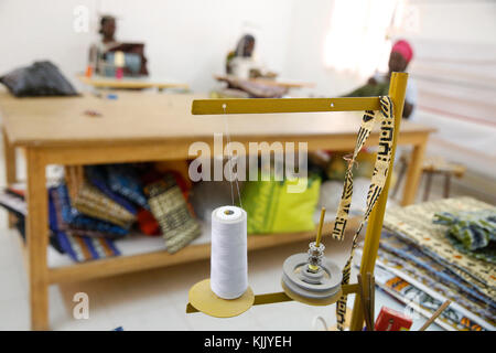 Saint Blaise berufliche Schule von einem italienischen katholischen Priester gegründet. Senegal. Stockfoto