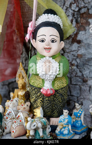 Lucky baby Engel Statue in Wat Khao Takiab, Hua Hin. Thailand. Stockfoto