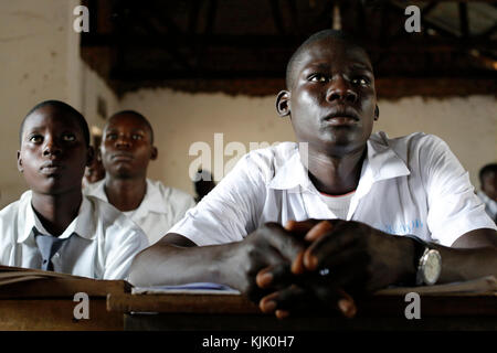 Anaka Senior Secondary School. Uganda Stockfoto