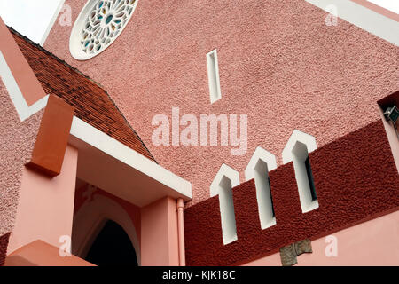 Alte französische Kirche - Domaine de Marie Kirche in Dalat. Vietnam. Stockfoto