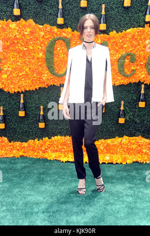 Jersey City, NJ - Juni 04: coco Rocha besucht 9. jährliche Veuve Clicquot Polo Classic im Liberty State Park am 4. Juni 2016 in Jersey City, New Jersey. Leute: coco Rocha Stockfoto