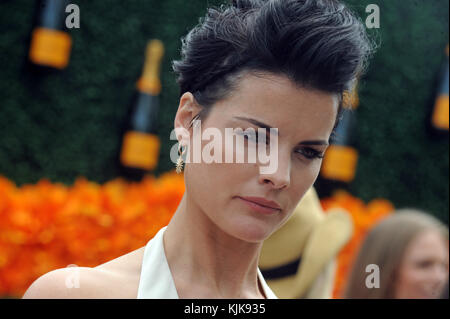 Jaimie Alexander nimmt am 4. JUNI 2016 am 9. Jährlichen Veuve Clicquot Polo Classic im Liberty State Park Teil. Leute: Jaimie Alexander Stockfoto