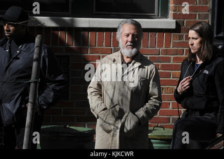 New York, NY - 12. März: Noah Baumbach, Dustin Hoffman, Adam Sandler, Emma Thompson filme Arche Noah Baumbach "Der meyerowitz Geschichten" am 12. März 2016 in New York City. Leute: Dustin Hoffman Stockfoto