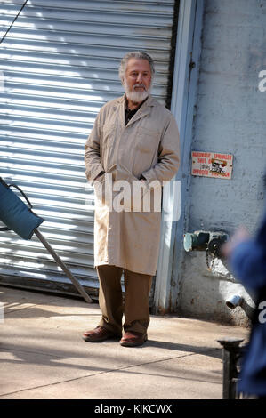 New York, NY - 12. März: Noah Baumbach, Dustin Hoffman, Adam Sandler, Emma Thompson filme Arche Noah Baumbach "Der meyerowitz Geschichten" am 12. März 2016 in New York City. Leute: Dustin Hoffman Stockfoto