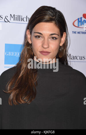 HOLLYWOOD, CA - JUNI 05: Niki Vakali besucht die Premiere von 'Worlds Apart' beim La Greek Film Festival 2016 im Egyptian Theatre am 5. Juni 2016 in Hollywood, Kalifornien. Personen: Niki Vakali Stockfoto