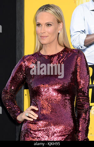 WESTWOOD, KALIFORNIEN - 10. JUNI: Molly Sims kommt am 10. Juni 2016 in Westwood, Kalifornien bei der Premiere „Central Intelligence“ in Los Angeles an. Leute: Molly Sims Stockfoto