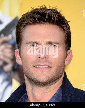 WESTWOOD, KALIFORNIEN – 10. JUNI: Scott Eastwood kommt am 10. Juni 2016 in Westwood, Kalifornien bei der Premiere „Central Intelligence“ in Los Angeles an. Leute: Scott Eastwood Stockfoto