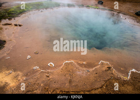 Geysir. Geysir. Island. Stockfoto
