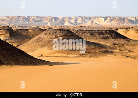 Lybische Wüste, Assiout Provinz. Ägypten. Stockfoto