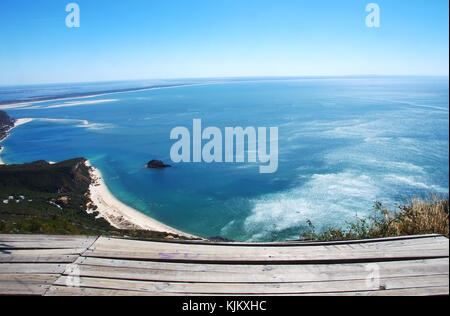Auf die Landschaft des Nationalparks arrabida in Setubal, portuga Stockfoto