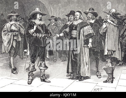 Festnahme von Thomas Wentworth, dem Earl of Strafford, 11. November 1640 Stockfoto