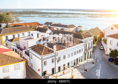 Die Stadt Faro in Portugal Stockfoto