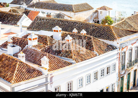 Die Stadt Faro in Portugal Stockfoto