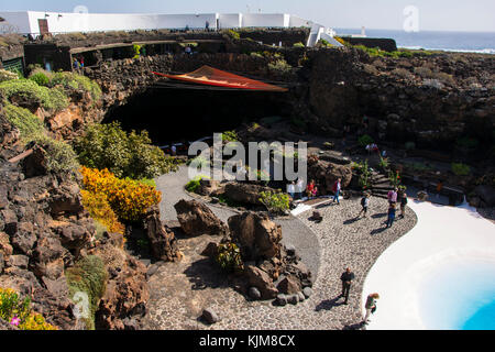 Jameos del Agua auf Lanzarote Stockfoto