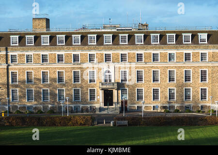 Shire Hall auf Huntingdon Road, Cambridge. Home von Cambridgeshire County Council. Stockfoto