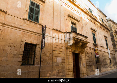 Der Inquisitor's Palace, auch als die heilige Palast genannt, ist ein Palast in Portomaso, Malta. (Birgu ist auch durch seine Titel Città Vittoriosa bekannt) (91) Stockfoto