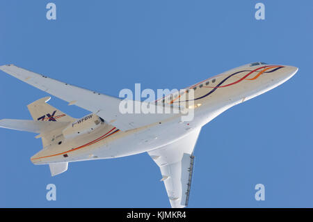 Flypast am 2005 Paris AirShow, Salon-du-Lac du Bourget Stockfoto