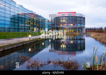 Hauptsitz von BT im Geschäftsviertel Edinburgh Park in Edinburgh, Schottland, Großbritannien Stockfoto