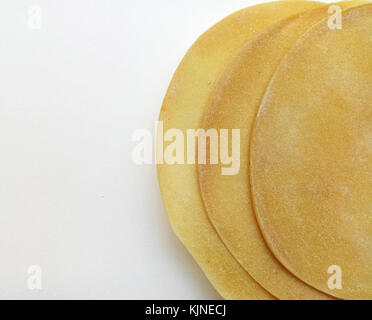 Papadum indischen leckeres Essen los Stockfoto