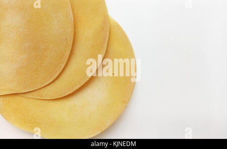 Papadum indischen leckeres Essen los Stockfoto