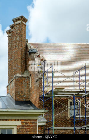 Schinken Schloss, 465 Schinken Castle Trail, Surry, Virginia Stockfoto