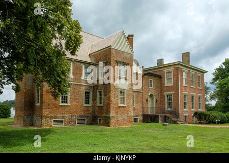 Schinken Schloss, 465 Schinken Castle Trail, Surry, Virginia Stockfoto