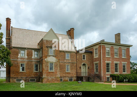 Schinken Schloss, 465 Schinken Castle Trail, Surry, Virginia Stockfoto