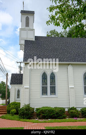 Die St Paul's Episcopal Church, 11891 Rolfe Highway, Surry, Virginia Stockfoto
