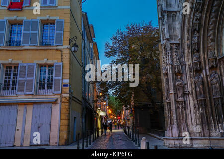 Szenen von Aix-en-Provence, Frankreich Stockfoto