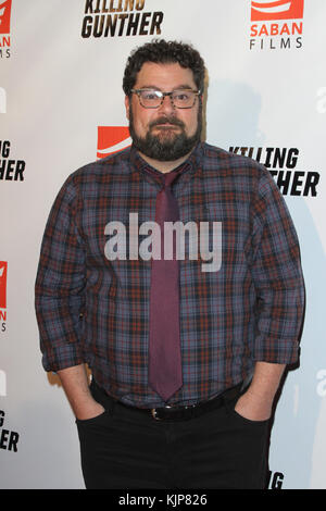 Premiere von 'Killing Gunther' im TCL Chinese 6 Theatres - Arrivals mit: Bobby Moynihan Where: Los Angeles, Kalifornien, Vereinigte Staaten Wann: 24 Okt 2017 Credit: Nicky Nelson/WENN.com Stockfoto