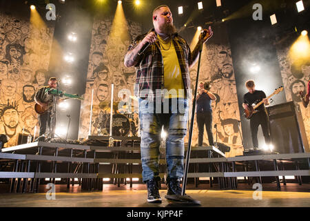 Brighton, uk. 28 Nov, 2017. rory Graham besser als Rag n Knochen Mann die letzte Nacht einer sellout Heimatstadt zeigen an Der brighton Centre, England bekannt. Credit: Jason Richardson/alamy leben Nachrichten Stockfoto