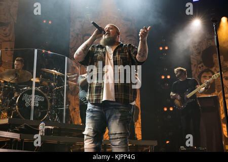 Brighton, uk. 28 Nov, 2017. rory Graham besser als Rag n Knochen Mann die letzte Nacht einer sellout Heimatstadt zeigen an Der brighton Centre, England bekannt. Credit: Jason Richardson/alamy leben Nachrichten Stockfoto