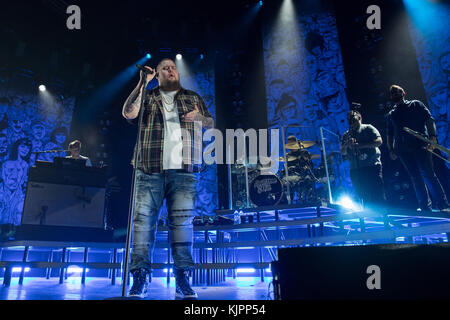 Brighton, uk. 28 Nov, 2017. rory Graham besser als Rag n Knochen Mann die letzte Nacht einer sellout Heimatstadt zeigen an Der brighton Centre, England bekannt. Credit: Jason Richardson/alamy leben Nachrichten Stockfoto