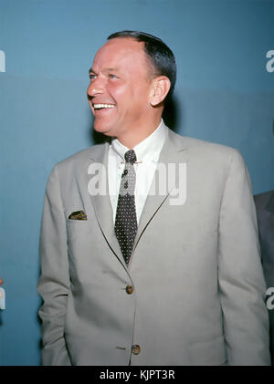 Frank SINATRA (1915-1998) US-amerikanischer Sänger und Filmschauspieler etwa 1965 Stockfoto