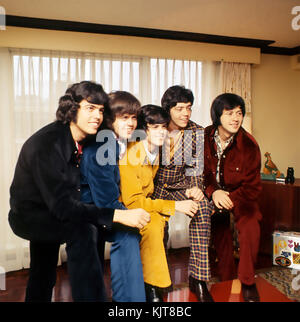 Die amerikanische Musikgruppe OSMONDS um 1973. Foto: Tony Gale Stockfoto