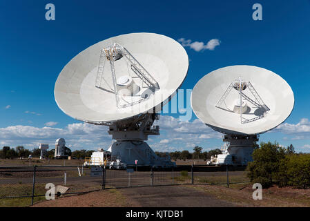 Der Australia Telescope Compact Array (ATCA), auf dem Paul Wild Sternwarte, Narrabri NSW Australien Stockfoto