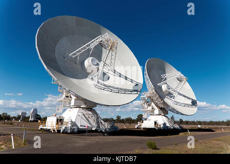 Der Australia Telescope Compact Array (ATCA), auf dem Paul Wild Sternwarte, Narrabri NSW Australien Stockfoto