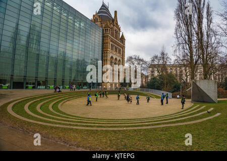 Das Natural History Museum. Hergestellt 1881, das Museum beherbergt 80 Millionen Objekte aus der ganzen Welt. London, England, Vereinigtes Königreich. Stockfoto
