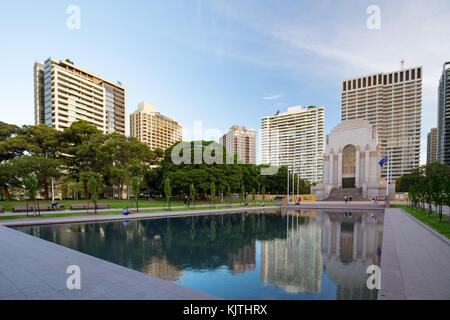 Sydney, Australien - 10. März: ANZAC Memorial im Hyde Park in Sydney CBD am 10. März 2017. Stockfoto