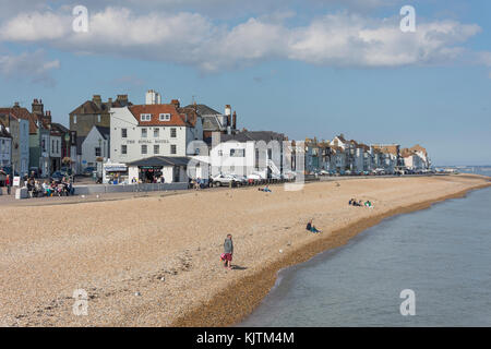 Strandpromenade von Pier, Deal, Kent, England, Vereinigtes Königreich Stockfoto