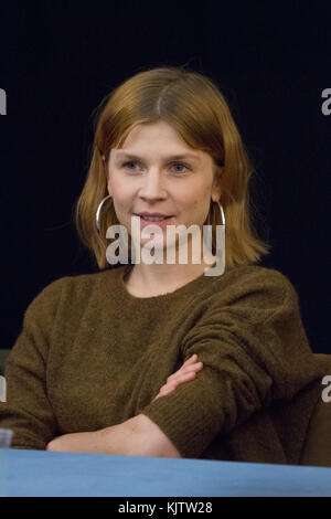 Turin, Italien. November 2017. Turin, Italien. November 2017. Die französische Schauspielerin Clémence Poésy (Clemence Poesy) während einer Pressekonferenz beim Torino Film Festival Credit: Marco Destefanis/Pacific Press/Alamy Live News Stockfoto