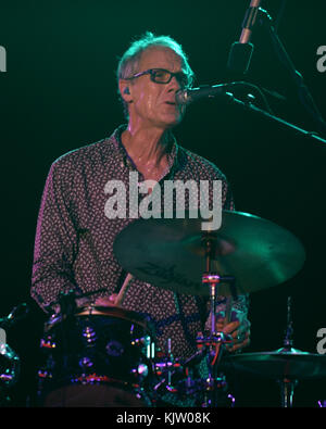 Fort Lauderdale, FL - Januar 08: burleigh drummond von Ambrosia führt im Pompano Beach Amphitheater am 8. Januar 2016 in Fort Lauderdale, Florida Personen: burleigh Drummond Stockfoto