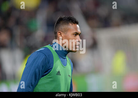 Turin, Italien. 26 Nov, 2017. Während der Serie ein Fußballspiel zwischen Juventus Turin und dem FC Crotone bei Allianz Stadion am 26. November 2017 in Turin, Italien. Credit: Antonio polia/alamy leben Nachrichten Stockfoto