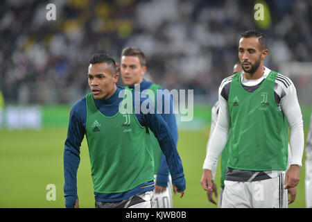 Turin, Italien. 26 Nov, 2017. Während der Serie ein Fußballspiel zwischen Juventus Turin und dem FC Crotone bei Allianz Stadion am 26. November 2017 in Turin, Italien. Credit: Antonio polia/alamy leben Nachrichten Stockfoto